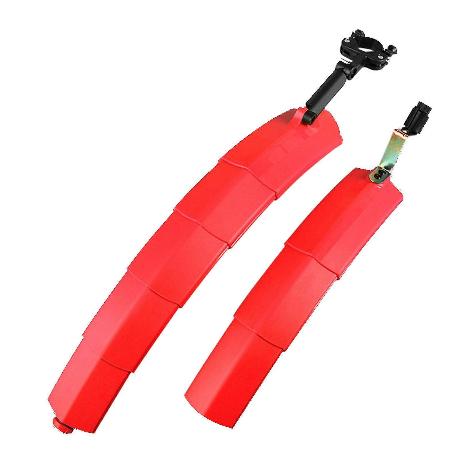 Adjustable Mountain Bike Bicycles Front Rear Plastic Splash Mudguard Fenders KAESI