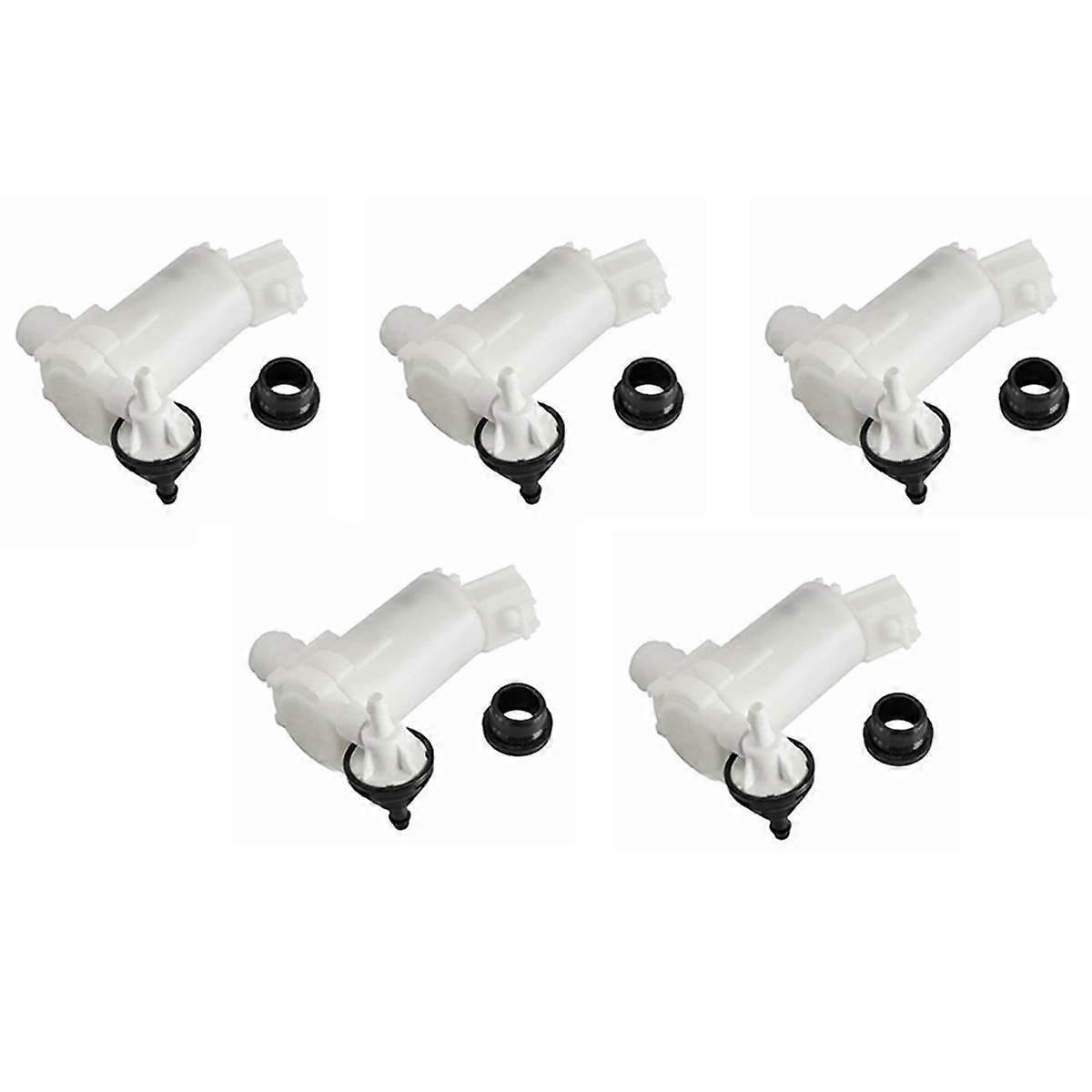 5Pcs Front and Rear Wiper Windshield Washer Pump 8260A217 for 2011-2018