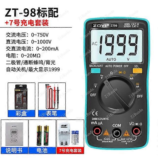 * Handheld Automatic Range Handheld Hochpräzises Digitalmultimeter Mikrostrom