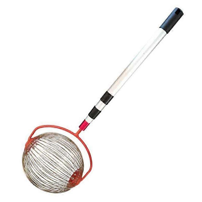 EVAGO Nut Gatherer, Garden Rolling Nut Harvester, Picks up Balls, Pecans, Crab Apples, Acorns, Hickory Nuts & Other Objects 2 SIZES
