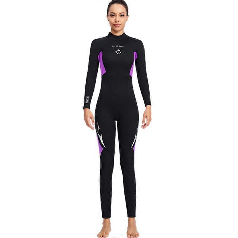 EVAGO Wetsuit Women-Full Body Ultra Stretch Womens Wetsuit with Back Zip-3mm Neoprene Scuba Diving Wetsuit to Keep Warm During Water Sports