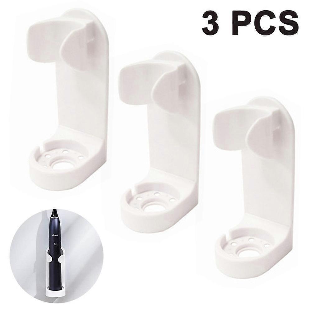 compatible 3 Pack Electric Toothbrush Holder Toothpaste Rack for Bathroom Shower