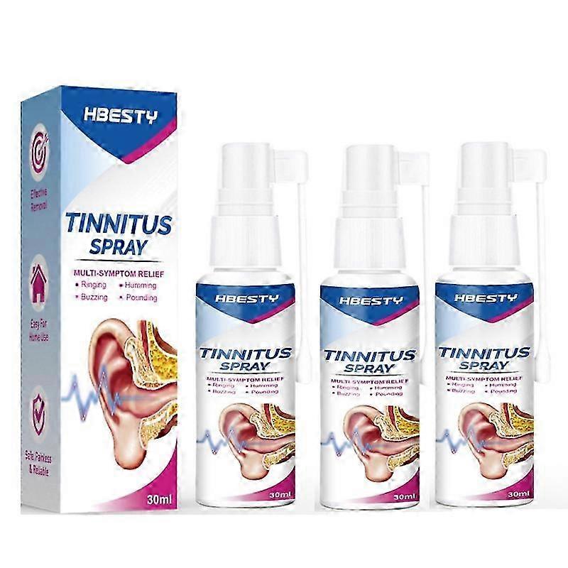 1-3db Tinnidrop Tinnitus Relief Spray fülcsengő enyhítő cseppek csengéshez Tinnitus viszketés Fülfájás Egészségügyi fülzsír