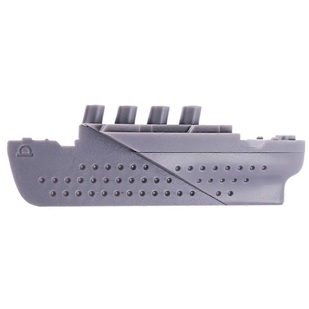 1pc Plastic Bookmarks Creative Stationery Bookmarks Ship Shape Bookmarks