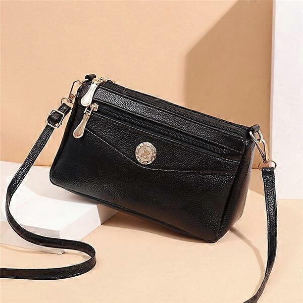 Handbag Fashion Simple Women's Designer Handbag High Quality PU Leather Small Messenger Bag Solid Color Shoulder Crossbody Bags Clutch