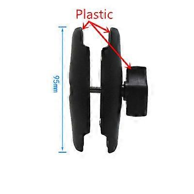 Aluminum or Plastic Double Socket Arm used with 1 Inch Ball Bases and Holder mount For GoPro Camera Smartphone