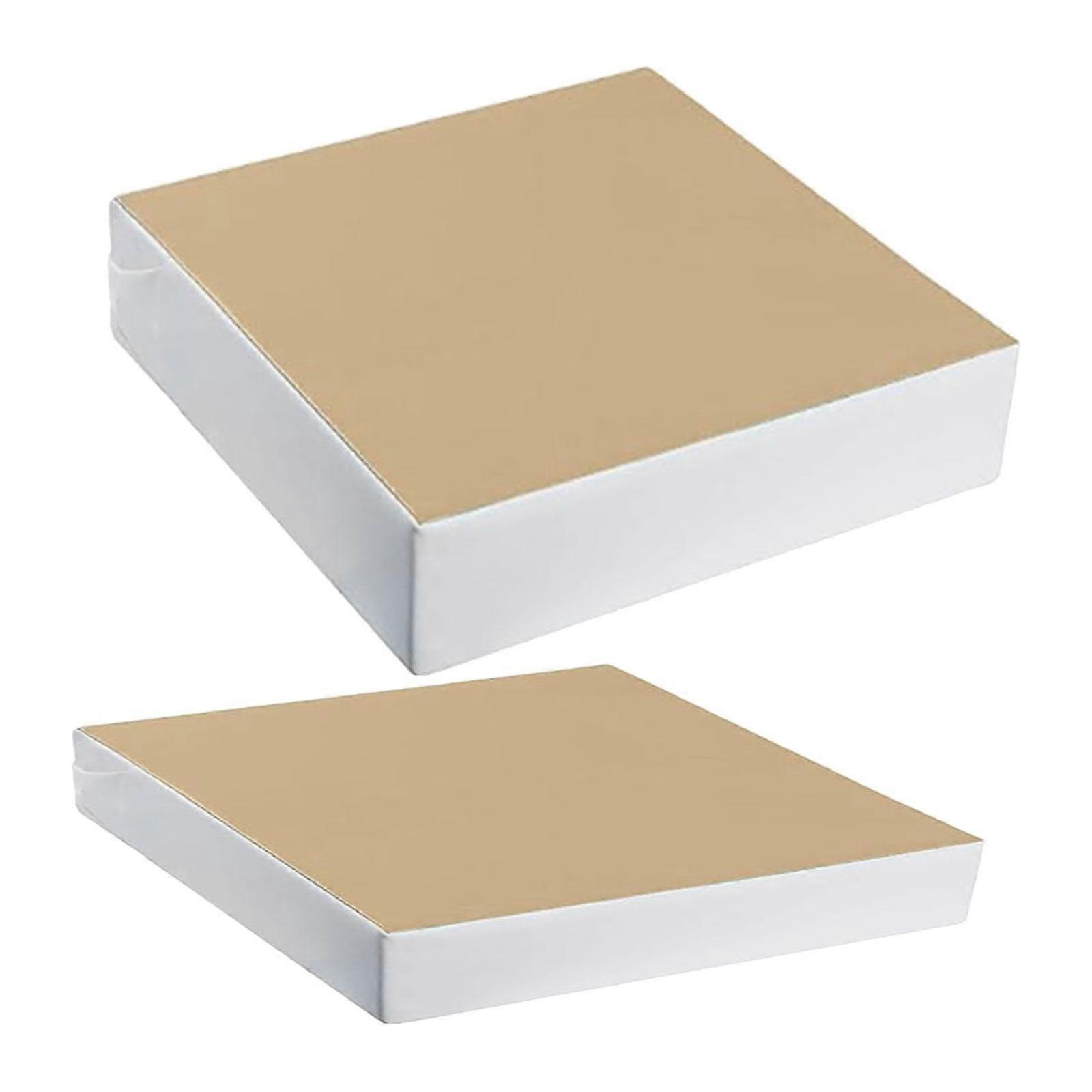 Heightening Height Back Pad Portable Non Slip Removable with Straps Seat Mat Khaki