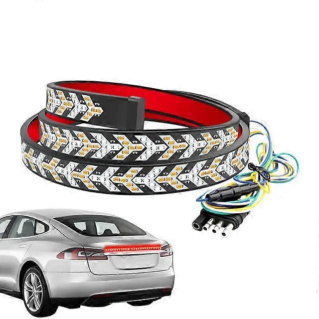 Fall Warning Signal Brake Strip Sequential Turn Signals Under Tailgate Led Light Bar For