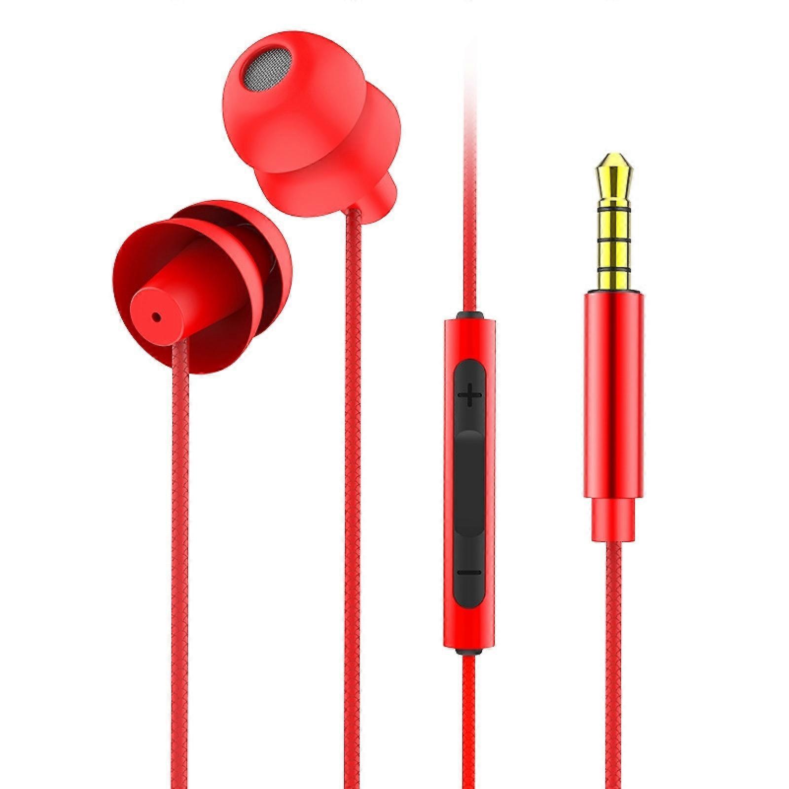 3.5mm Plug In-Ear Wired Control Earphone with Mic
