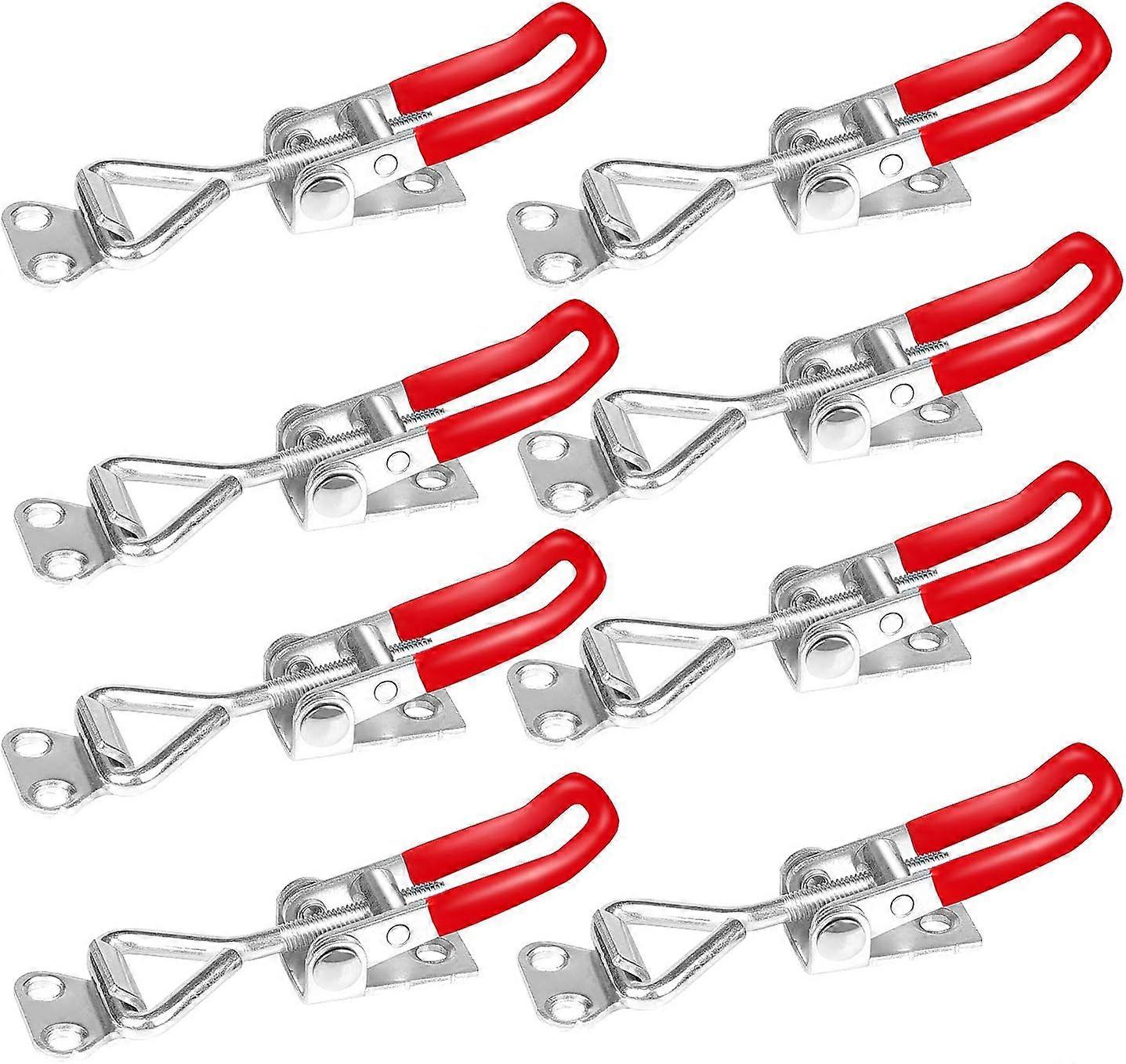 8 Pcs Toggle Latch GH-4001 Clamp Latch Holding Capacity 100 kg/220 lbs Adjustable Toggle C