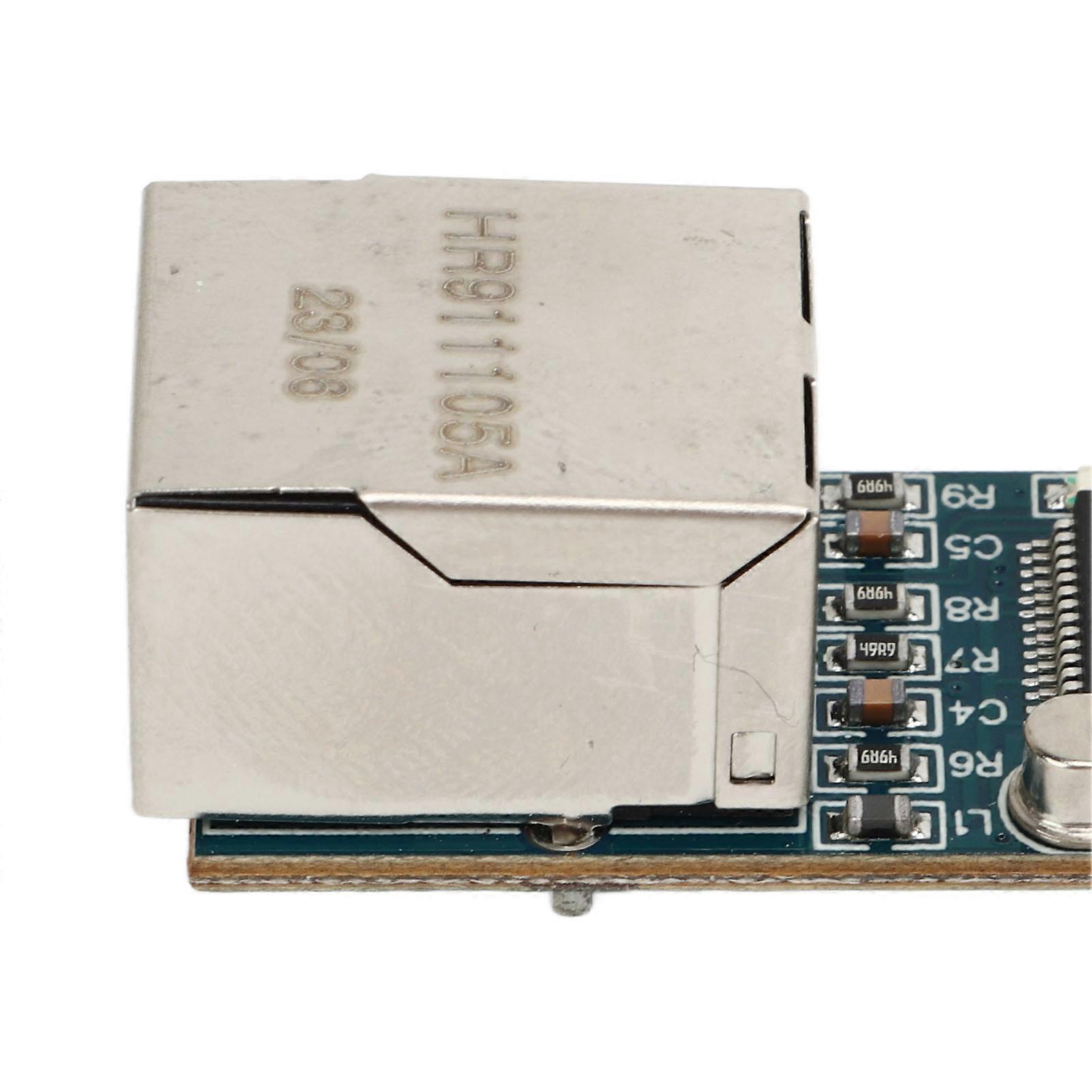 Ethernet Network Module ENC28J60 HR911105A Mini LAN Network Development Board Module 3.3V SPI Interface