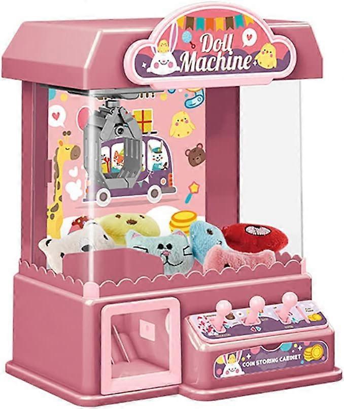 Μηχανή νυχιών Candy Grabber Candy Vending Machine Μηχανή διανομής κούκλας Μηχανή αρπαγής κούκλας παιχνιδιών με ελαφριά μουσική, δώρο παιχνιδιών κινητικών δεξιοτήτων για παιδιά αγόρια G