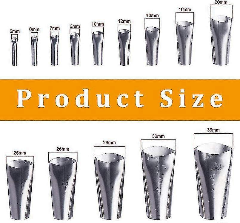 35 sets roestvrij staal naadvulling tuit applicator schraper kit tool