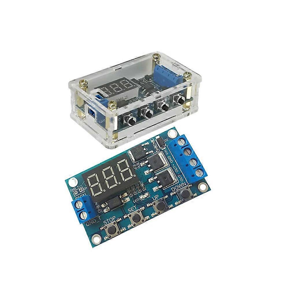 DC 5V-36V Trigger Cycle Timer Delay Relay Switch Circuit Module MOS Tube Housing