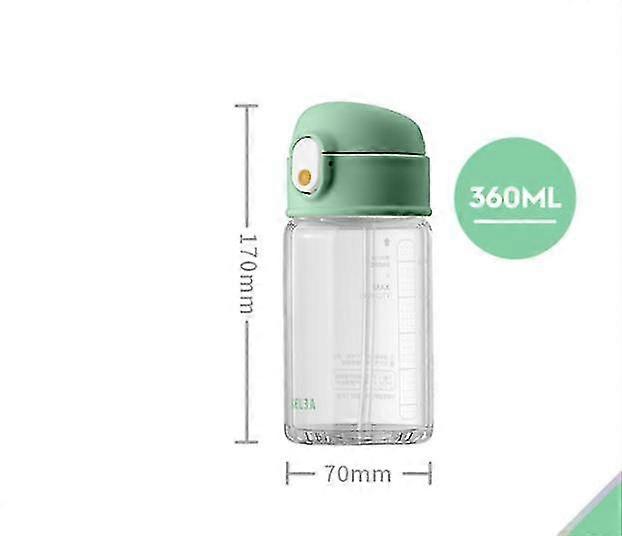 Botellas de agua creativas transparentes esmeriladas sin plástico