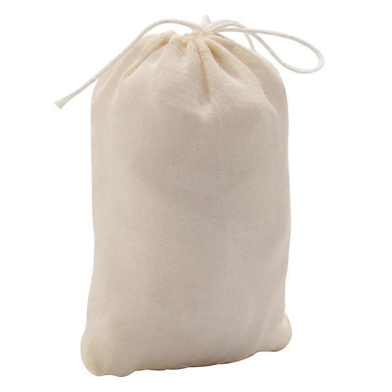 100 Pieces Drawstring Cotton Bags Muslin Bags,Tea Brew Bags (4 x 3 Inches)