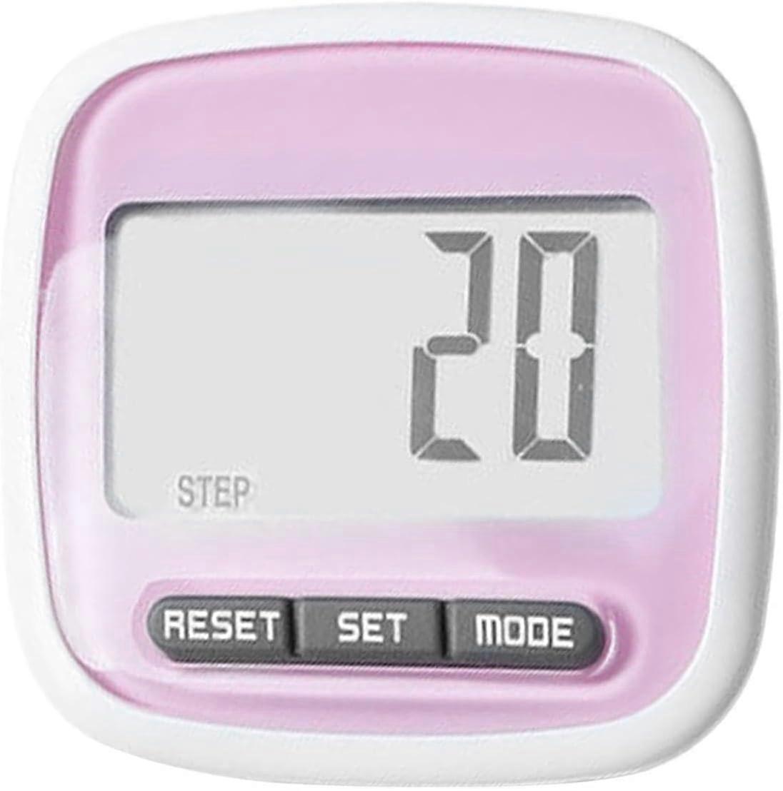 Clip-on Pedometer Accurate Pedometer Large Screen Pedometer Step Counter Clip Walking Pedometer Simple Clip Pedometer Easy To Read Walking Pedometer