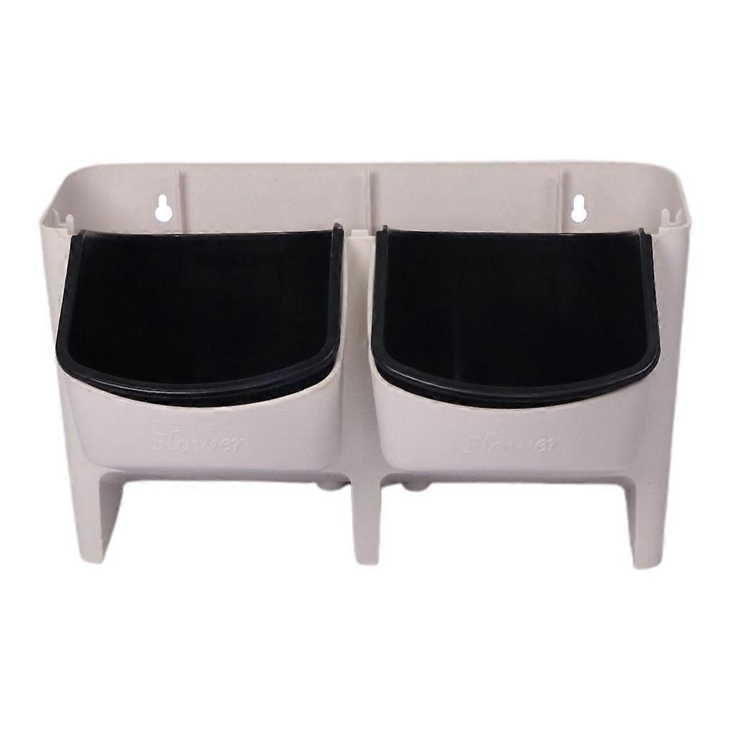 Stackable Flower Pot Wall Hanging Vertical Planter for Indoor Outdoor Garden