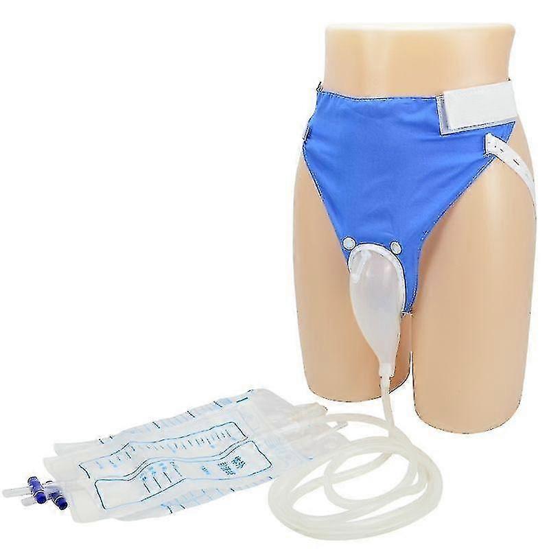 Urine collector, reusable portable urine drainage, suitable for men and elderly bedridden patients with urinary incontinence 1000ml