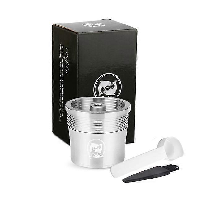 Reusable Coffee Capsule for illy Coffee Maker Refillable Crema Coffee Filters Pod Stainless Steel Tool