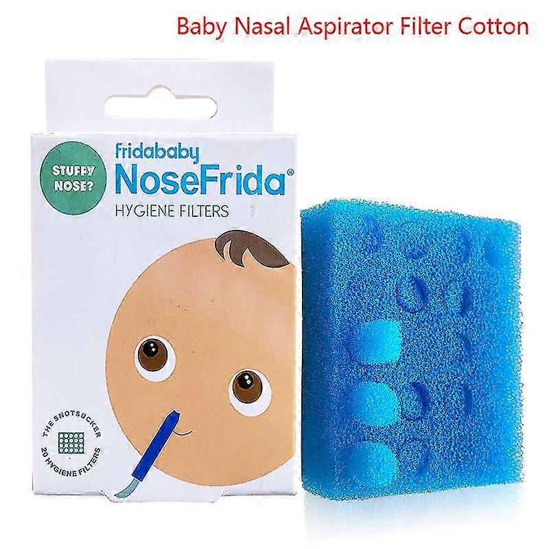 20 db baba orrszívó csere szűrő szivacs baba szájszívóhoz