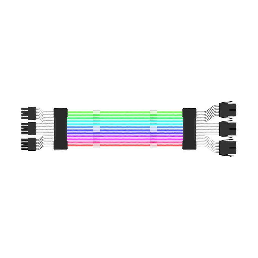 ATX24Pin PCI-E GPU 8PinX2, 8PinX3, ARGB 5V3P SYNC- Streamer- Přenosový adaptér