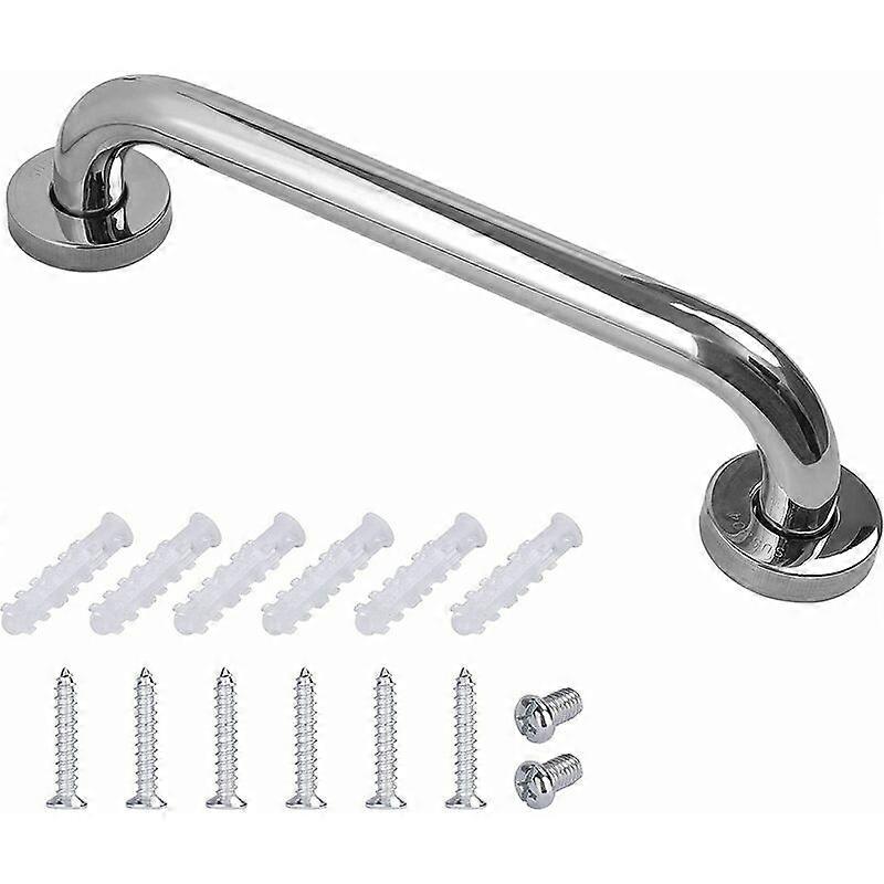Shower Grab Bar 30 cm (x2 units), Safety Shower Handle, Handicapped WC Grab Bar, Toilet Grab Bar, Shower and WC Grab Bar