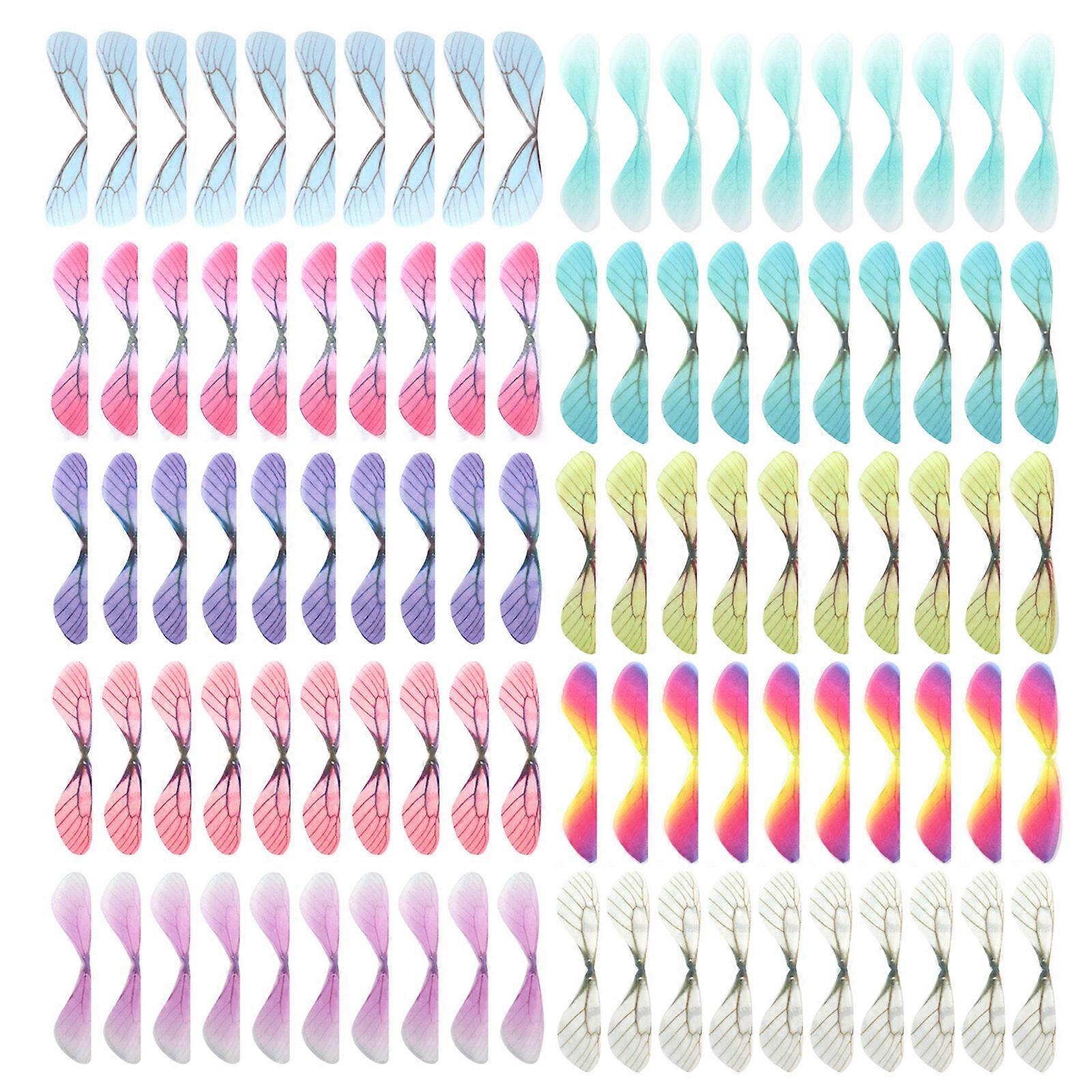 Colgante de pendiente de ala de libélula artificial para joyería