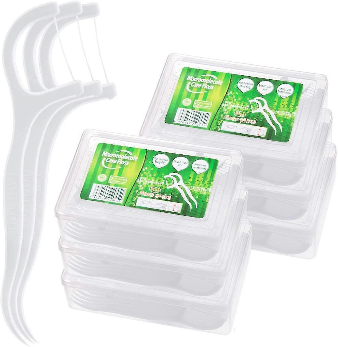 Tandzijde - 180 Count Dental Floss Floss Picks Tandzijde Houder