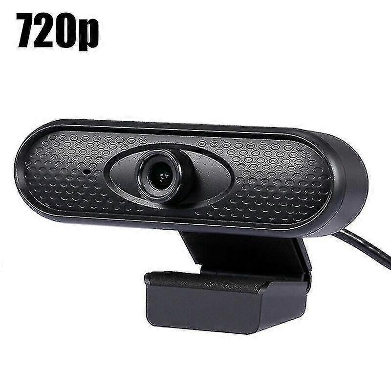 (720p) Hd Webcam Web Cam Camera For Pc Desktop Laptops Computer Office Work Usb 2.0 Hot