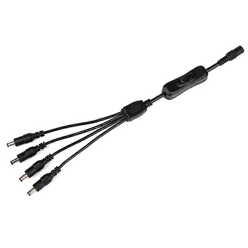 30cm DC5521 Cable Y Splitter Adapter Cord for CCTV Camera LED Strip Light
