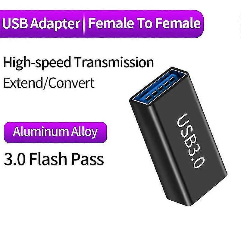Adattatore convertitore USB3.0 Estensore USB maschio a femmina 5 / 10gbps Cavo dati Extender Usb 3.0 femmina a femmina per computer portatile