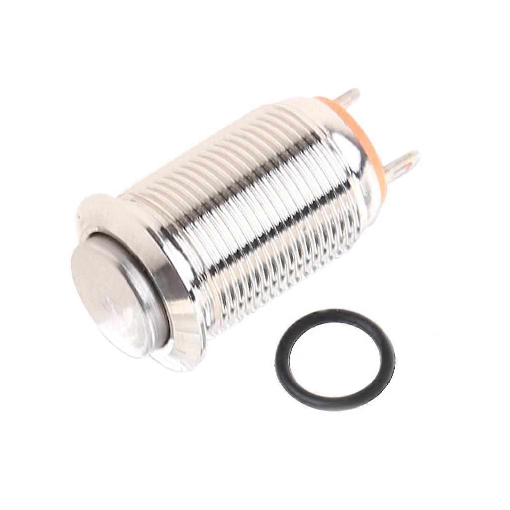 12mm Waterproof Self-locking Latching Metal Push Button Switch High Flush