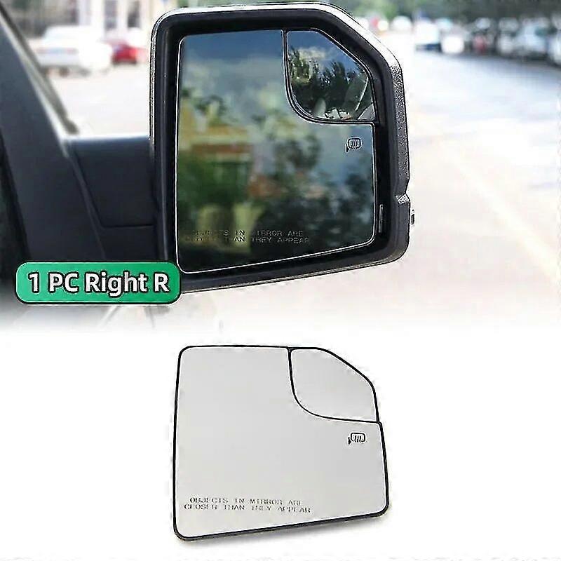 For Ford F-150 2015-2020 Pickup Heated Right Left Side Mirror Glass Convex Wide Angle Wing Mirror Replacement Rearview Yalo