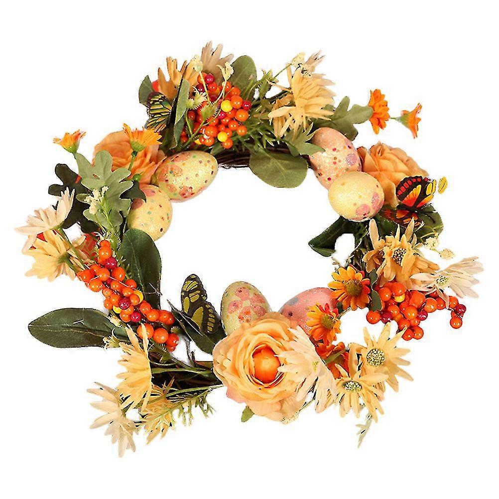 Easter Wreath Pendant Easter Wreath Hanging Decor Exquisite Easter Wreath Ornament