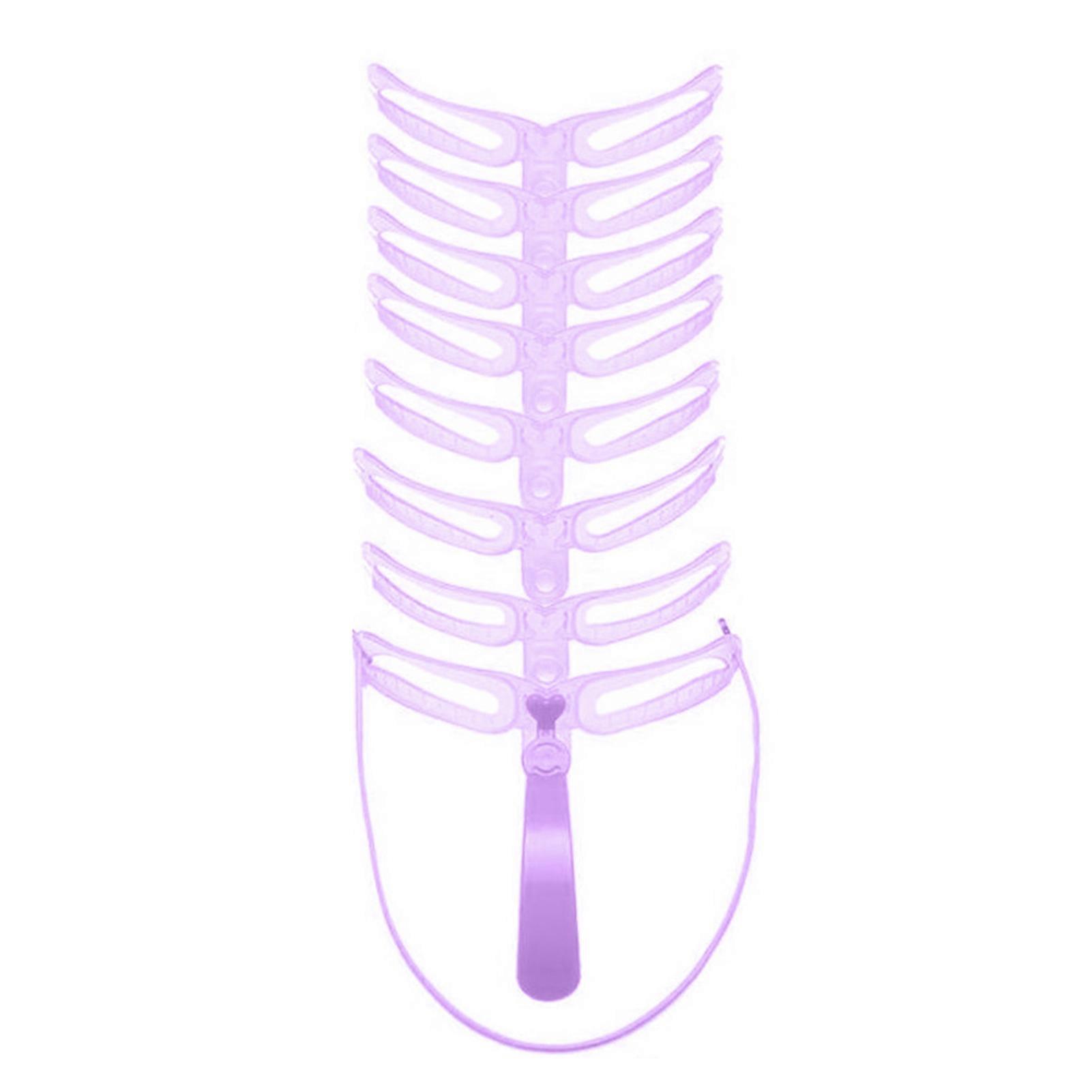 Eyebrow Shaper Practical Seamless Plastic Eyebrow Shaper Eyebrow Template for Home QinHai