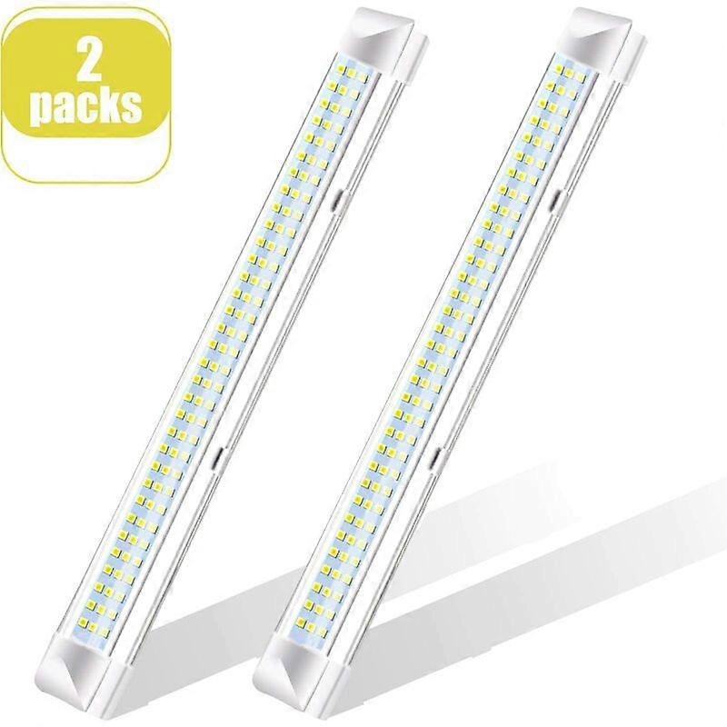 Vinterkampagne, LED-lysbjælke, DC 12-80V universelt lysskab (108 LED 2stk)