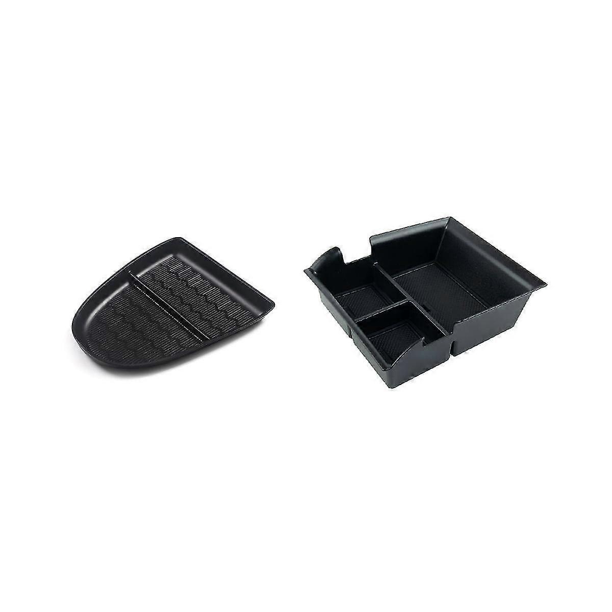For Atto 3 2022 2023 Central Control Armrest Storage Box + Central Control Lower Storage Box Access