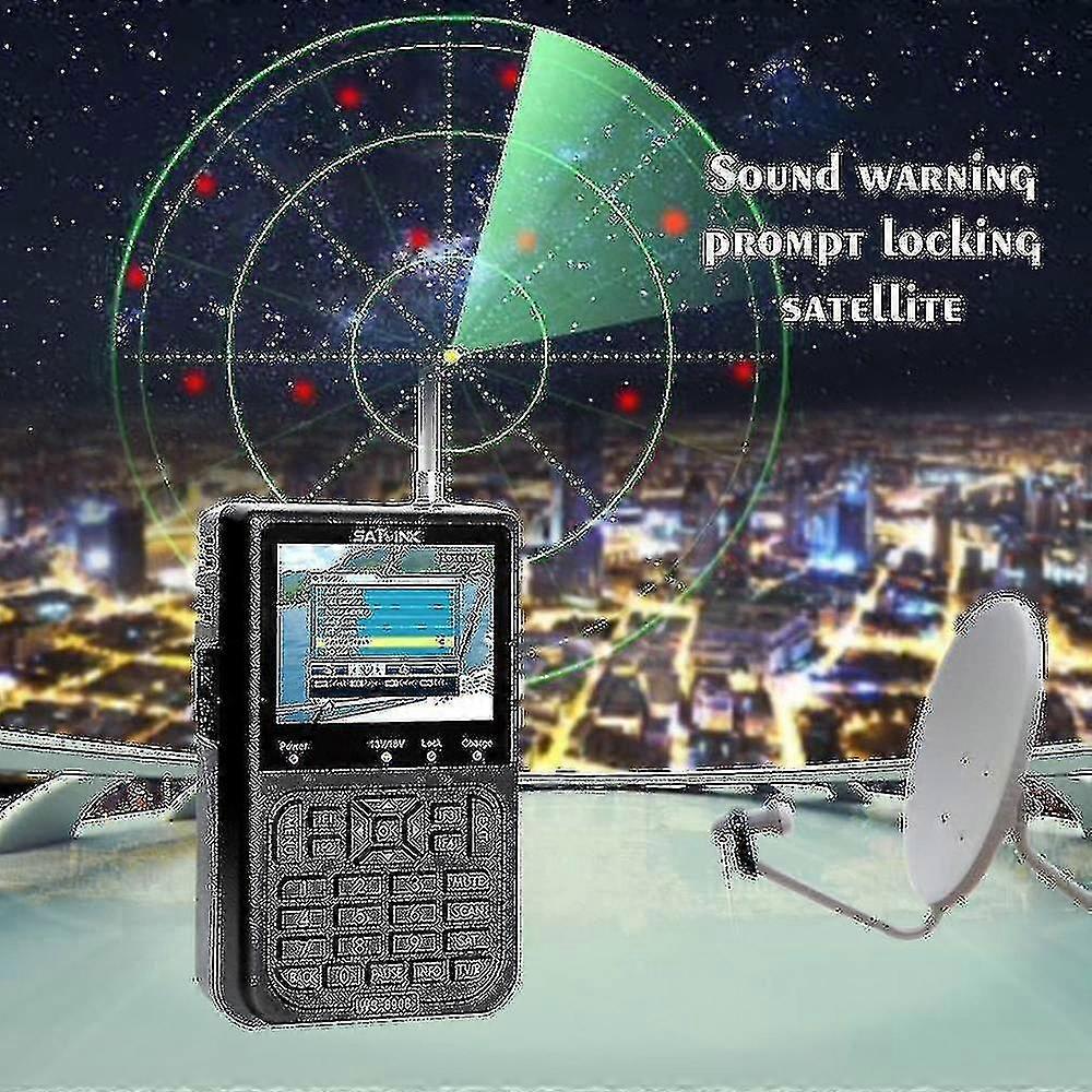 Lcd Display Data Digital Satellite Signal Finder