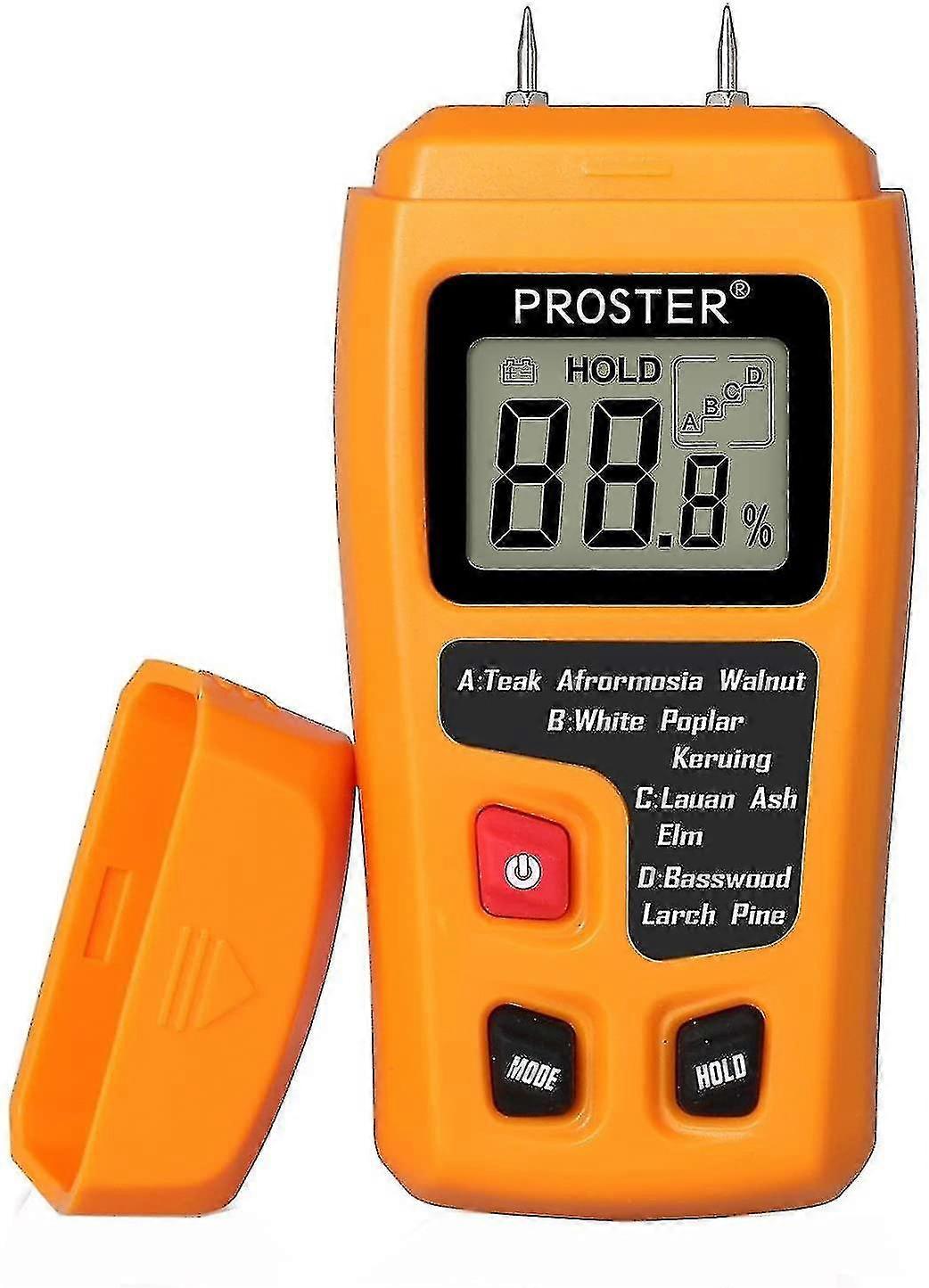Digital Wood Log Firewood Timber Moisture Damp Meter Tester