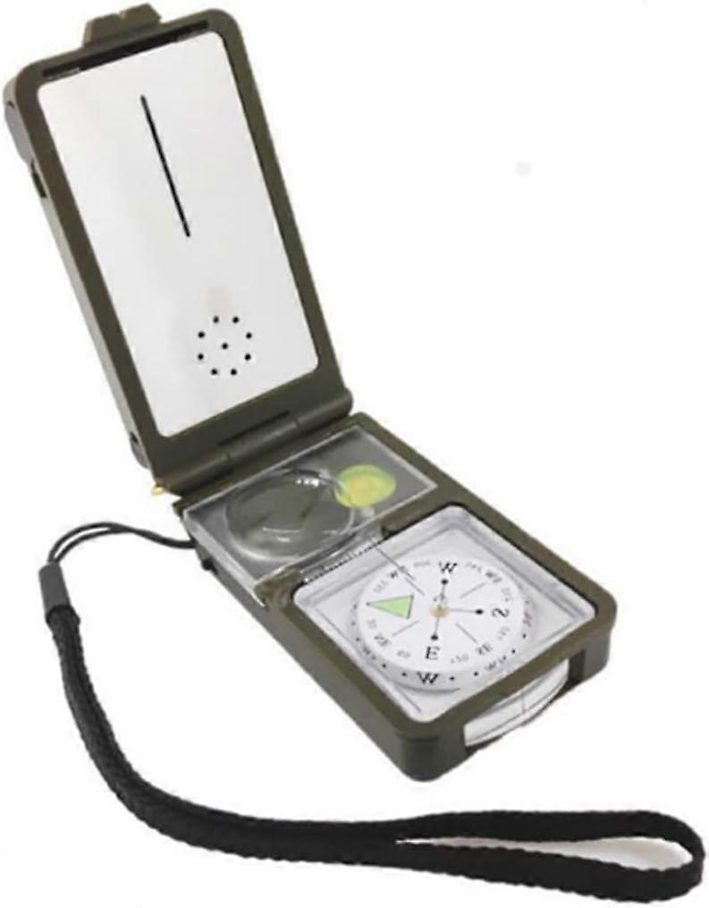 Outdoor Survival Tool Kit Combination Compass T10 Thermometer Whistle Multi-Function Compass Waterproof Navigation