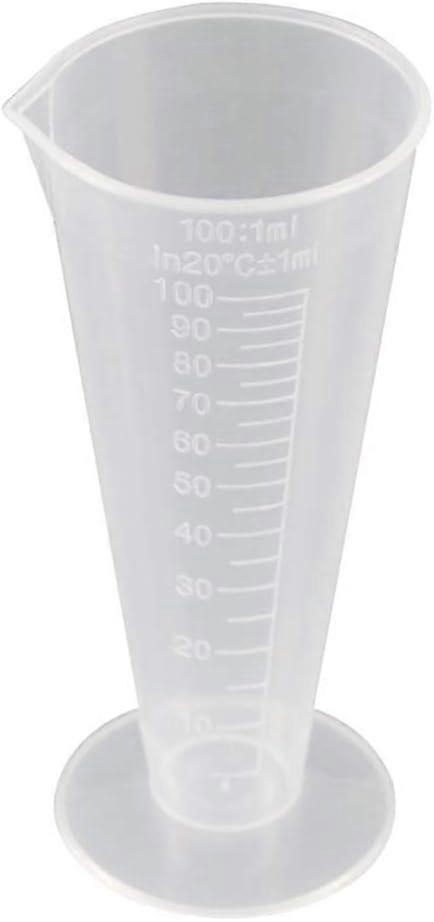 Measuring cup kitchen laboratory reusable plastic measuring cup 100ml