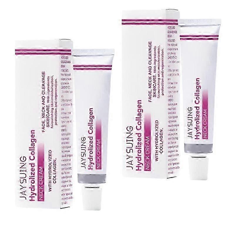 2個40gネッククリーム加水分解コラーゲンアンチエインクリーム肌保湿顔首切断スキンケアクリーム