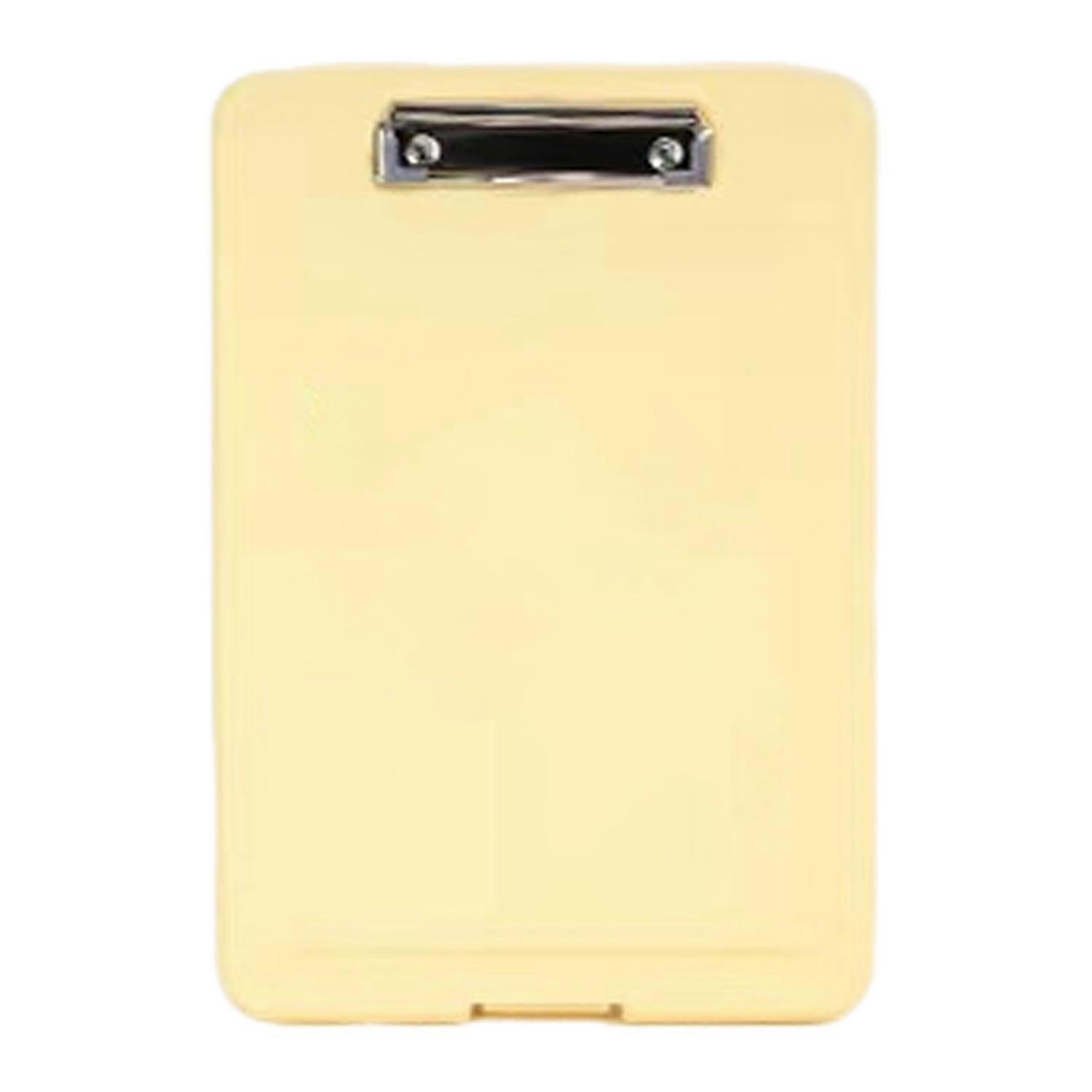 Flat File Folder with Document Clip 2-in-1 Test Paper A4 Documents Organizer with Stickers