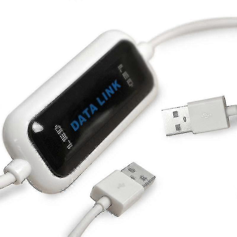 Usb Data Transfer Cable Pc To Pc Compatible With Windows - Usb 2.0 Data Link Pc Link Cable