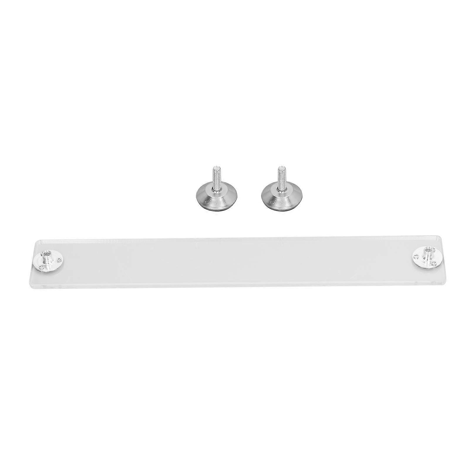 Artist's Bridge with Height Adjustable Hand Rest, Clear Acrylic, for Drawing and Painting, 37 cm