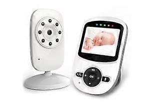 Baby Monitor with Camera Wireless Video Digital Cam with Infrared Night Vision 2-Way Talk 2.4" LCD 2.4GHz Temperature Sensor VOX Support Multi-Camera