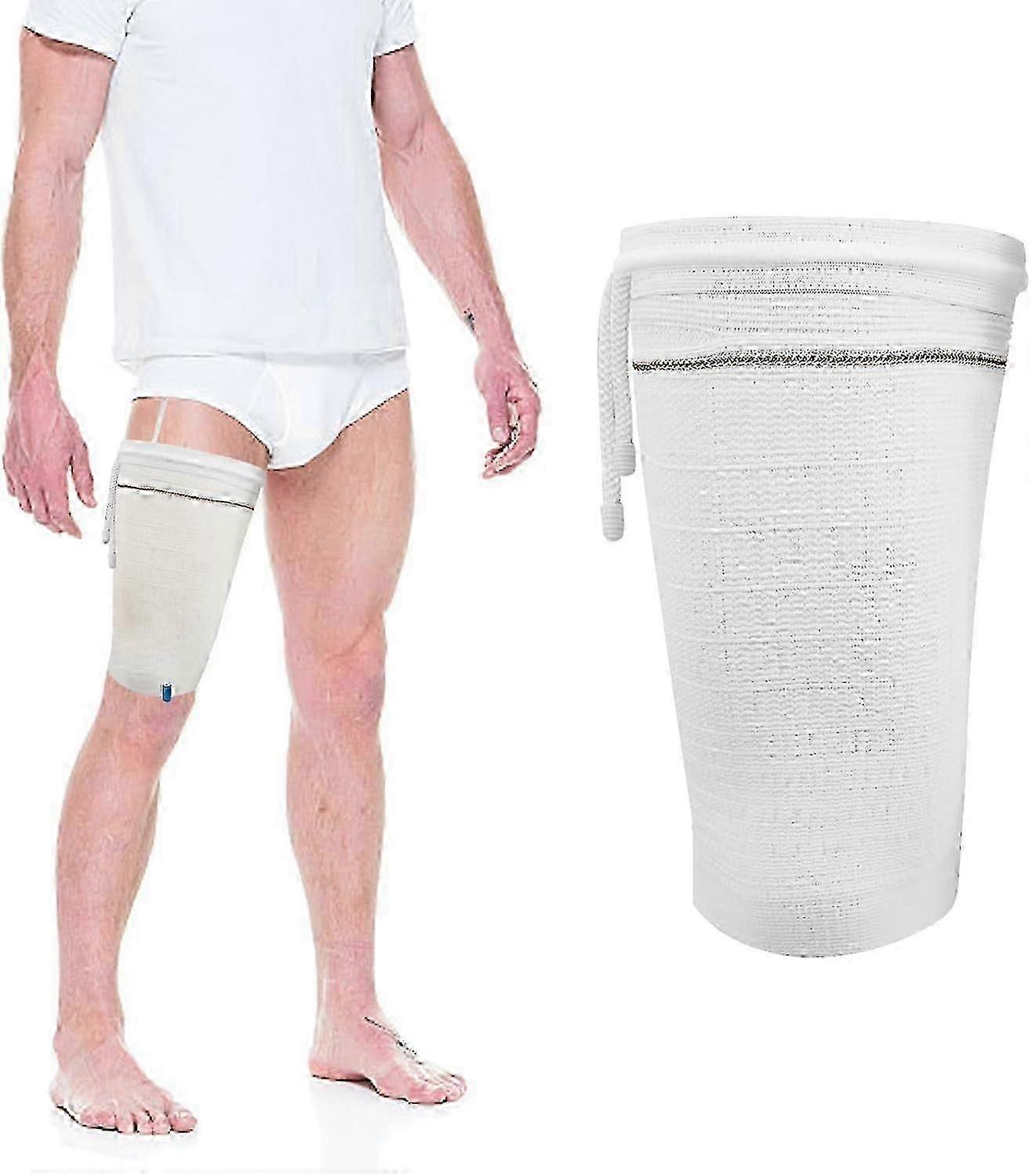 Catheter Leg Bag Holder,Washable & Reusable Catheter Leg Bag Holder,Urinary Incontinence Catheter Supplies