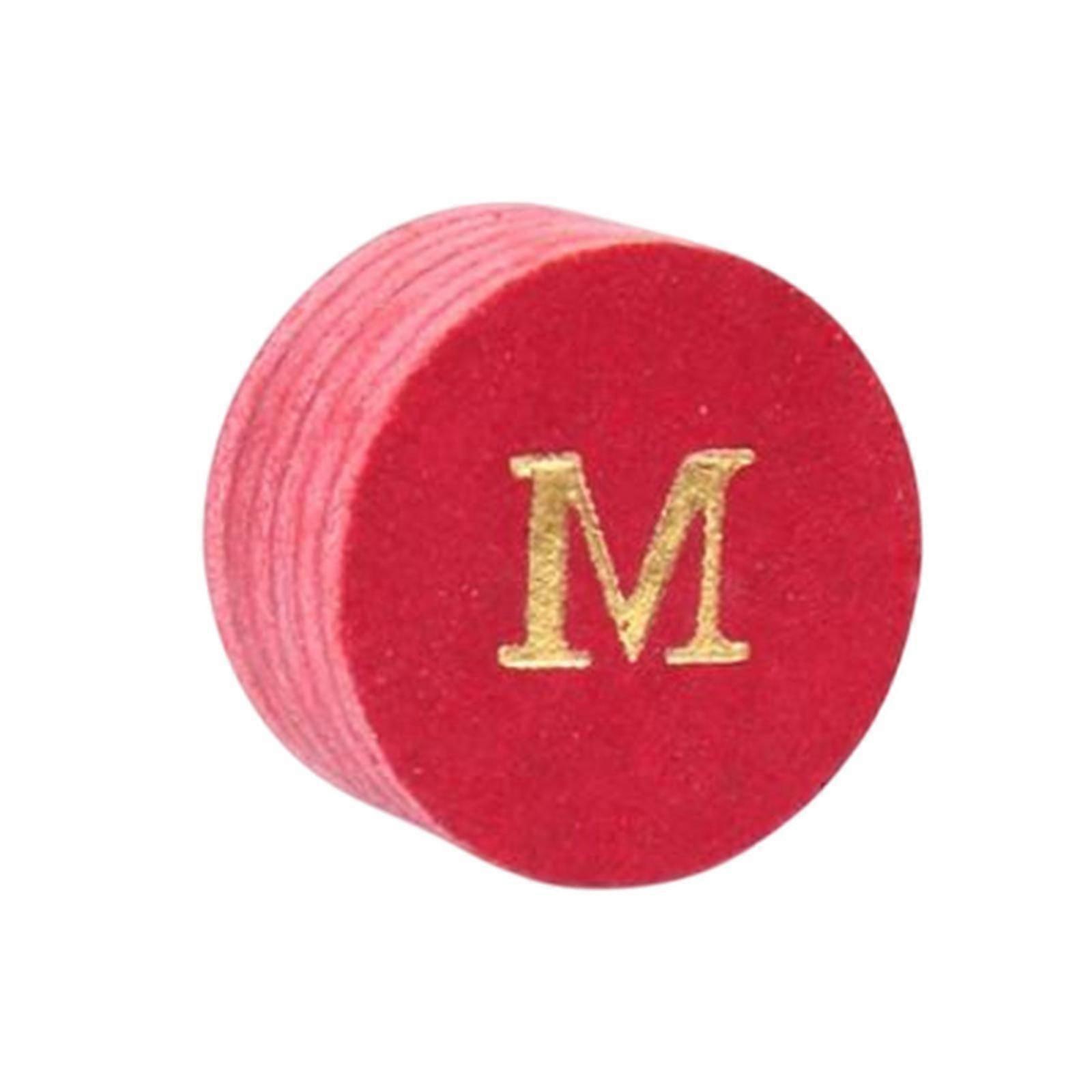Snooker Cue Tip Game Billiards Cue Tip for Billiard Games Snooker Enthusiast Red