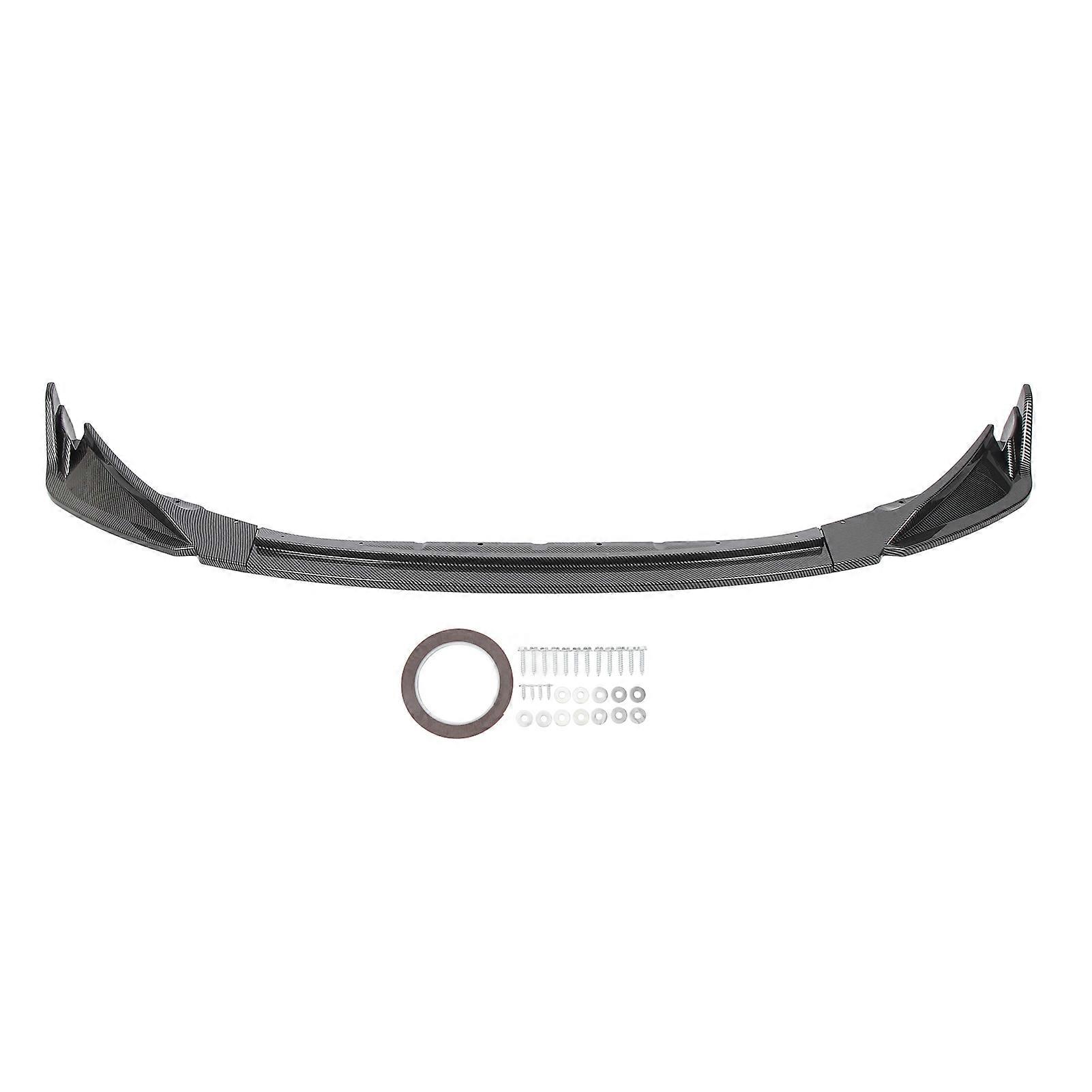 Lot de 3 becquets de pare-chocs avant en fibre de carbone, haute résistance, style V, pour BMW M3 G80 M4 G82 G83 2021 à 2024